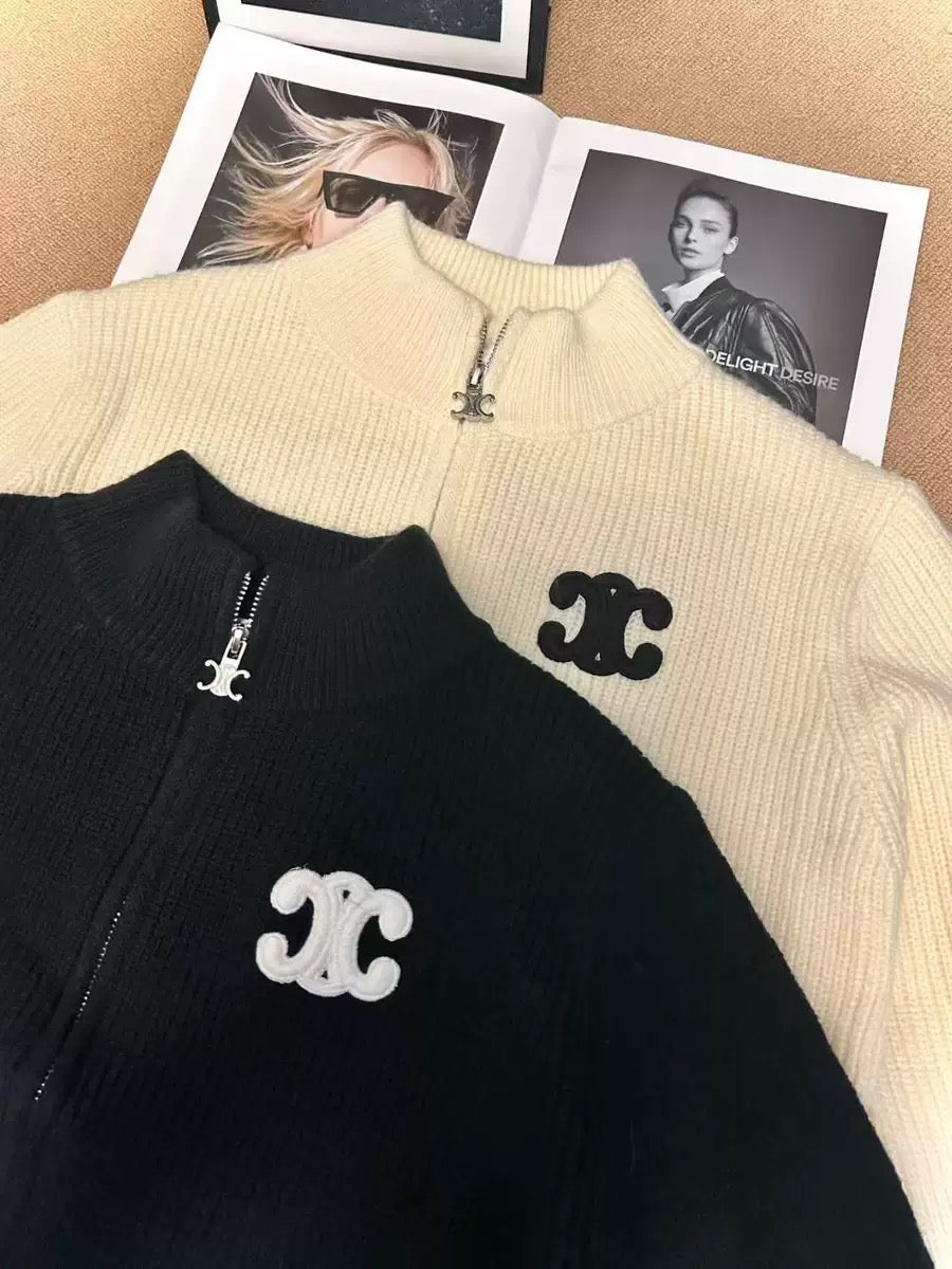 ''CE'' Strickjacke