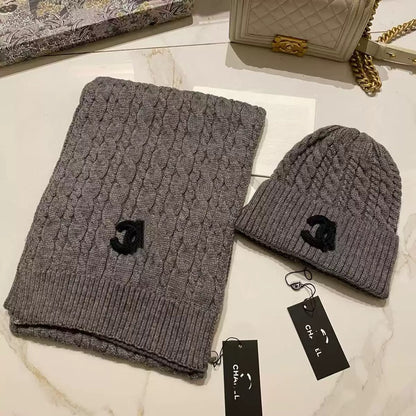 ‘‘CC“ Mütze-Schal Set