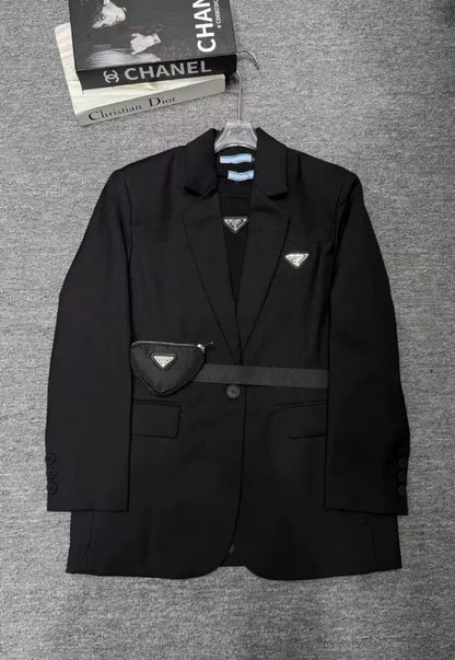 ‘‘PR“ Blazer mit Gürteltasche
