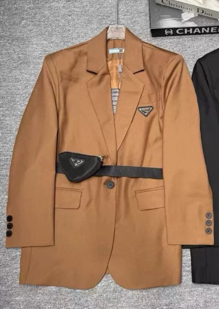 ‘‘PR“ Blazer mit Gürteltasche