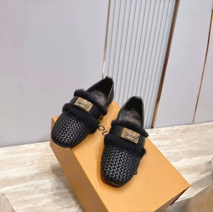 ''LV'' Flat Loafer
